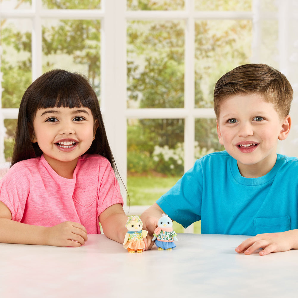 Calico Critters - Citrus Bird Family Duo