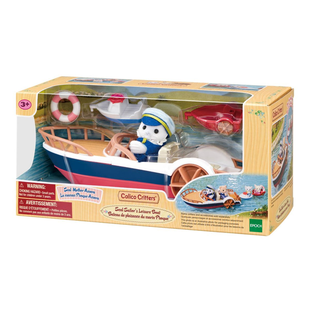 Calico Critters - Seal Sailor Leisure Boat