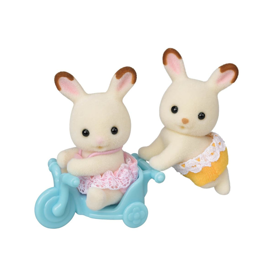 Calico Critters - Chocolate Rabbit Twins