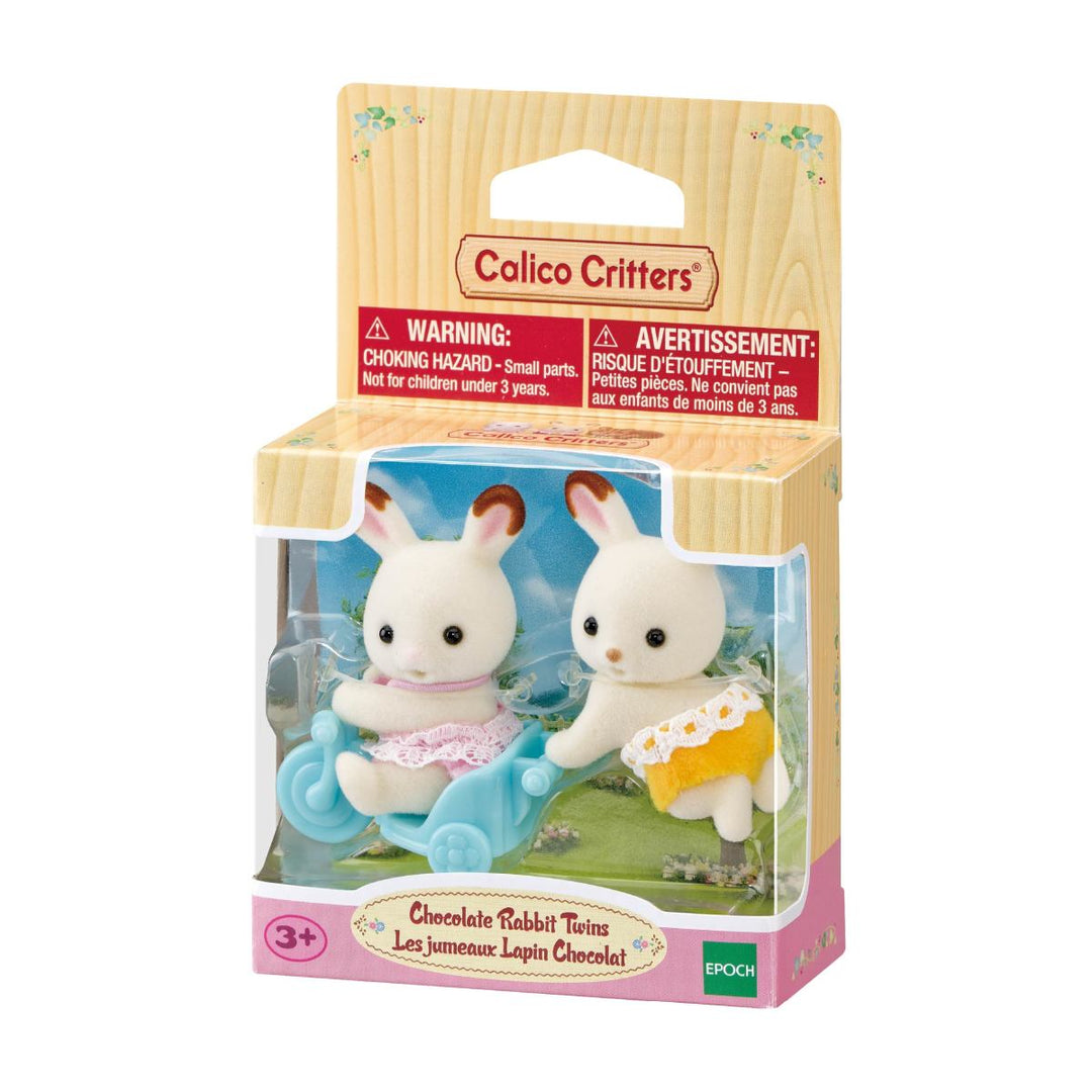 Calico Critters - Chocolate Rabbit Twins