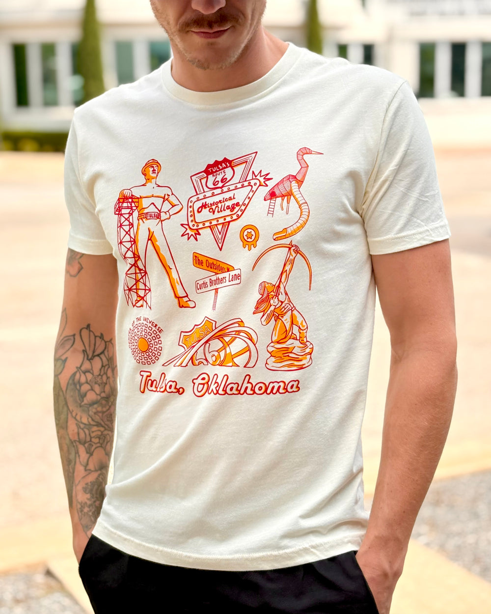 Tulsa Collage Tshirt