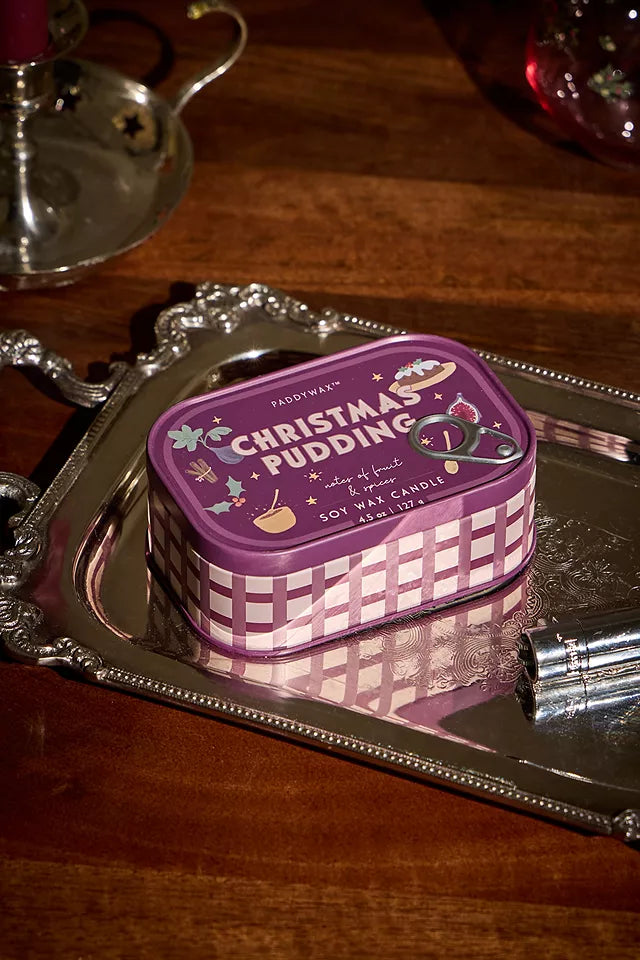 Christmas Pudding 4.5oz Bistro Candle Tin