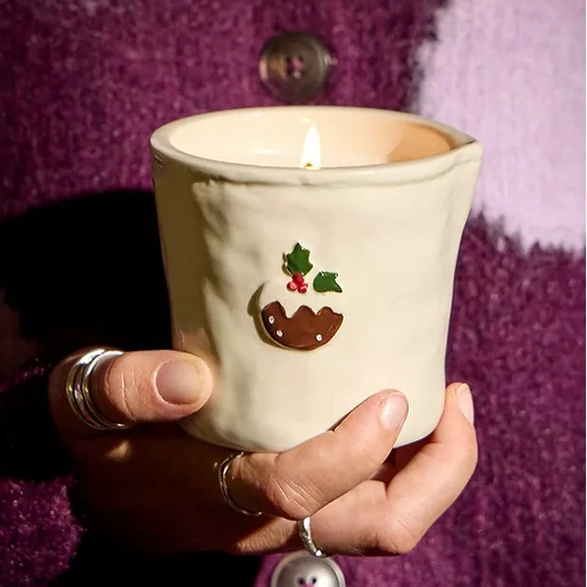 Christmas Pudding 8oz Bistro Candle