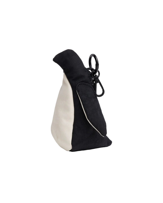 Baggu Penguin Bag Charm - Black & White