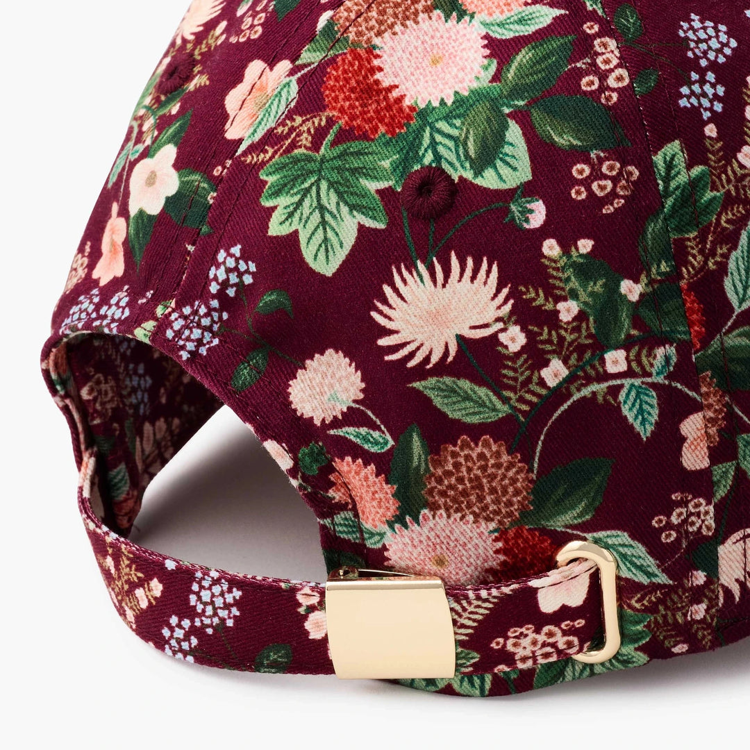 Dahlia Florals Baseball Hat