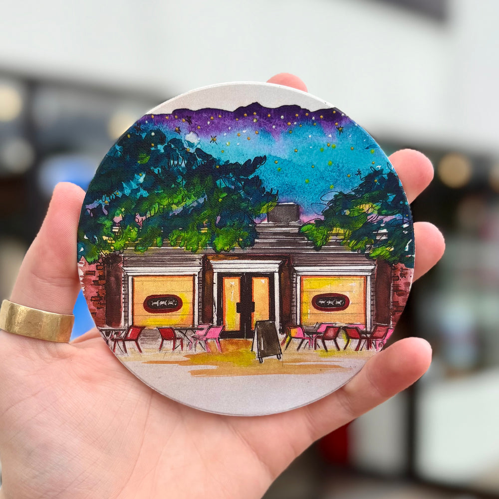 Queenies Plus Coaster