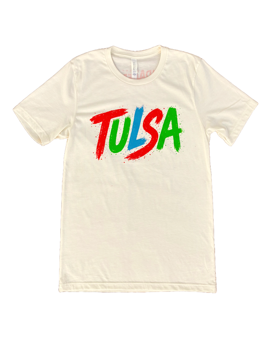 Tulsa Paint Brush Tshirt