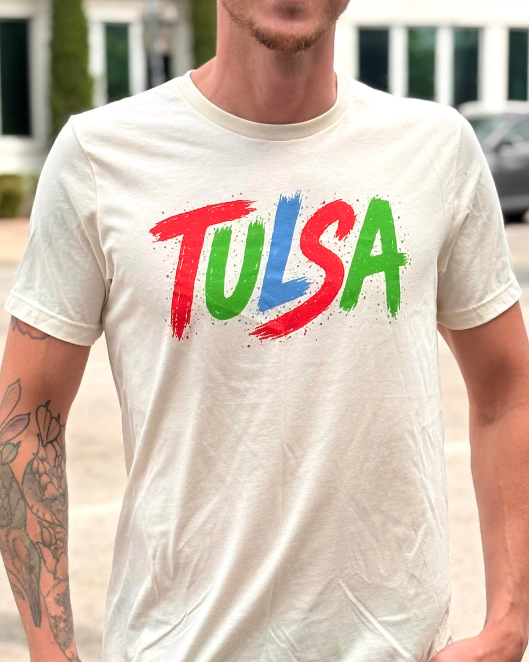 Tulsa Paint Brush Tshirt