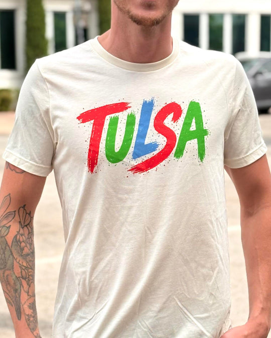 Tulsa Paint Brush Tshirt