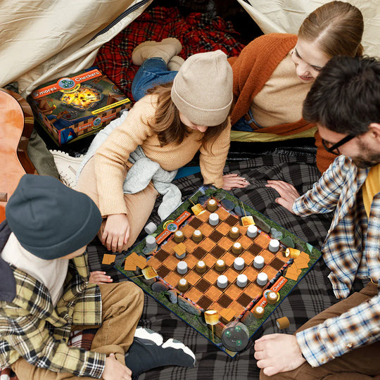 S'mores & More Checkers Board Game