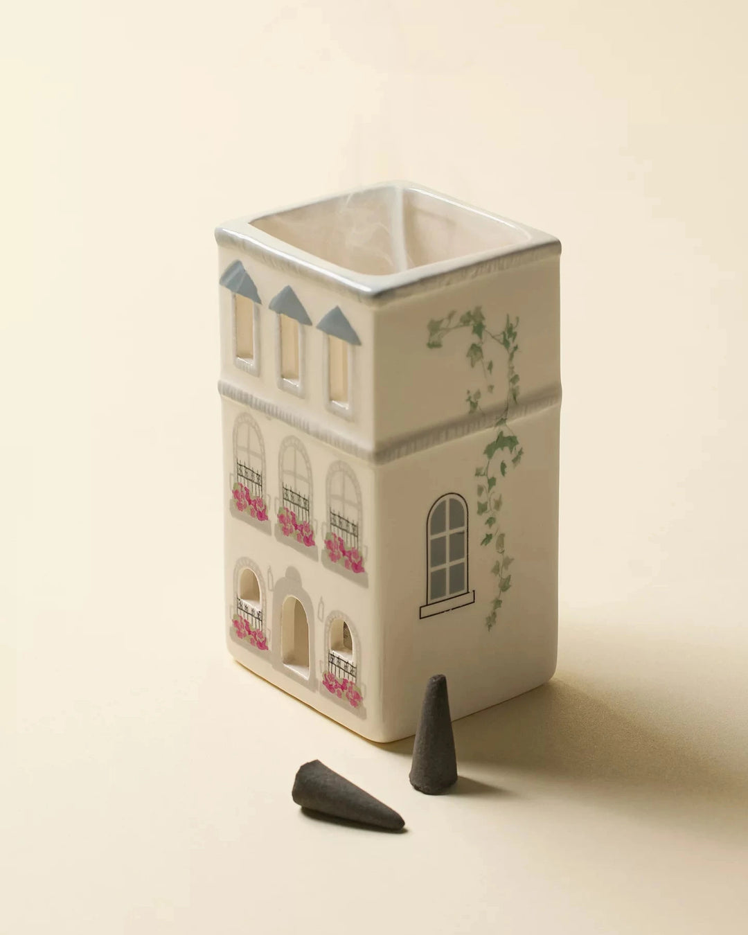 Parisian Townhouse Incense & Tea Light Holder