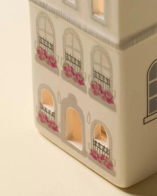 Parisian Townhouse Incense & Tea Light Holder
