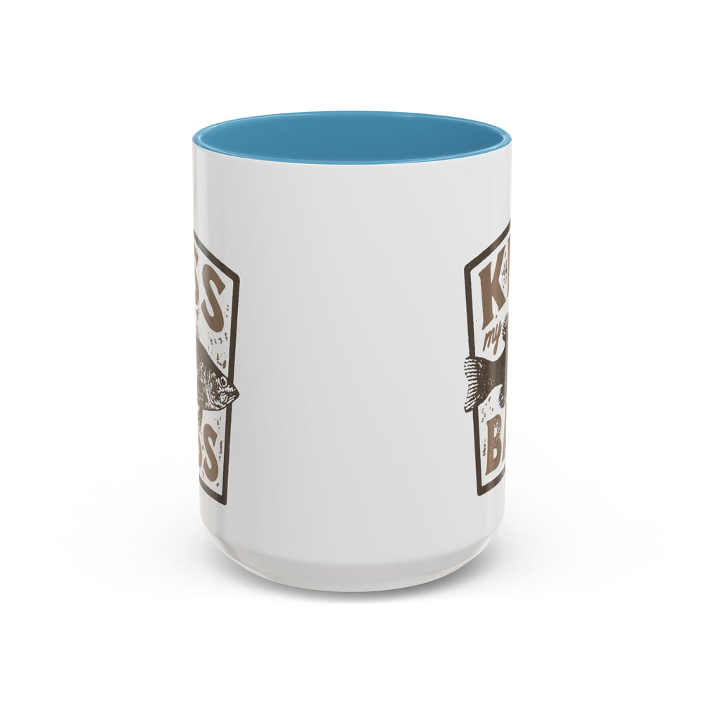 Kiss My Bass Accent Coffee Mug