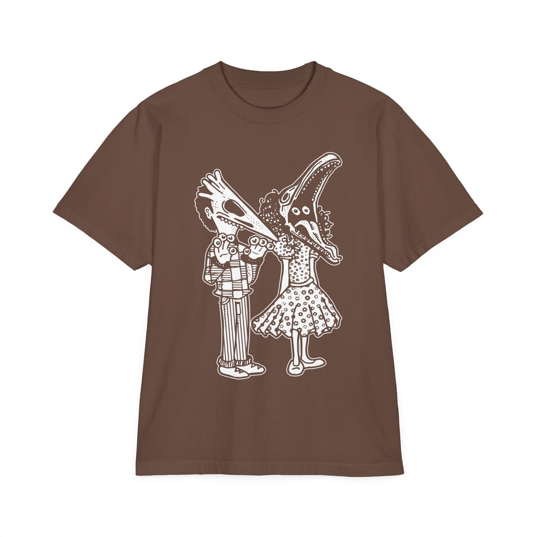 Never Trust the Living | Drop Shoulder Oversized Shaka Wear Tee | Passive Juice Motel