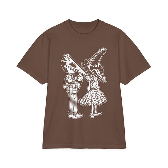 Never Trust the Living | Drop Shoulder Oversized Shaka Wear Tee | Passive Juice Motel