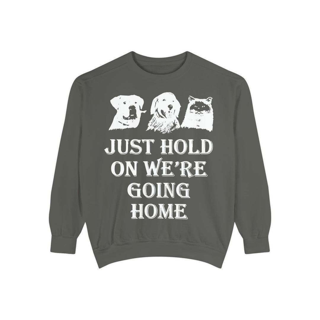 Let's Go Home Sweatshirt- Comfort Colors