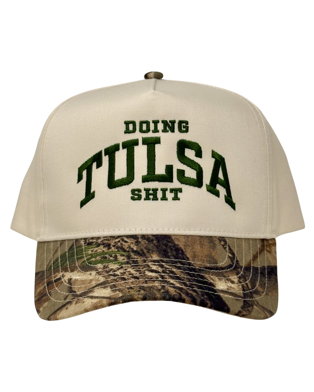 Doing Tulsa Shit Hat Camo/Green