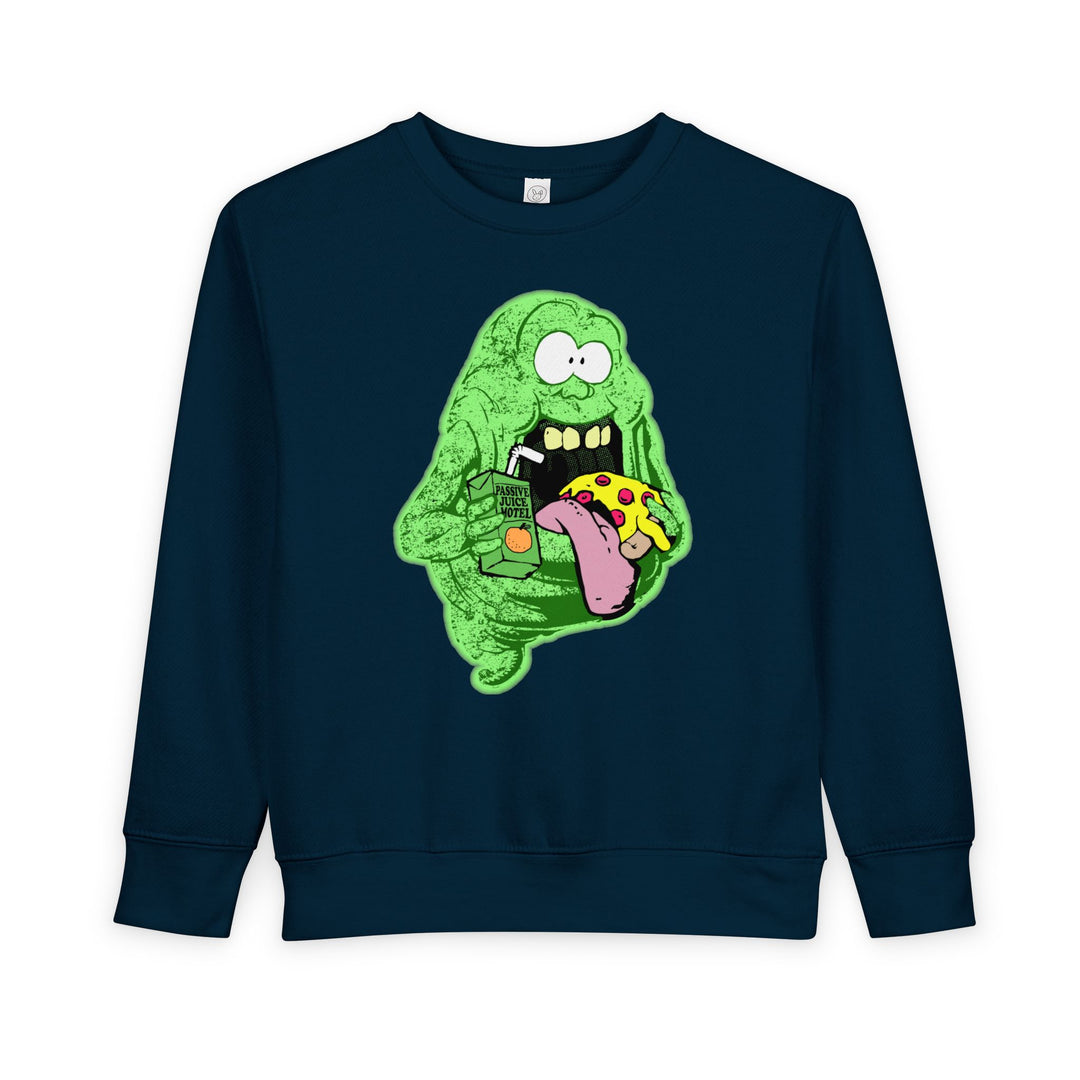 Slimer | Toddler Sweatshirt | Passive Juice Motel