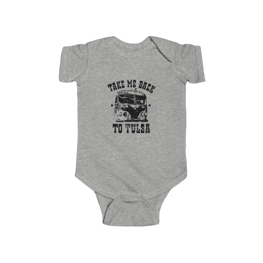 Take Me Back to Tulsa Baby Onesie