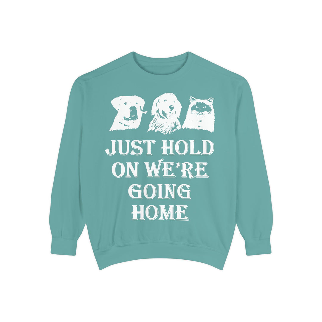 Let's Go Home Sweatshirt- Comfort Colors