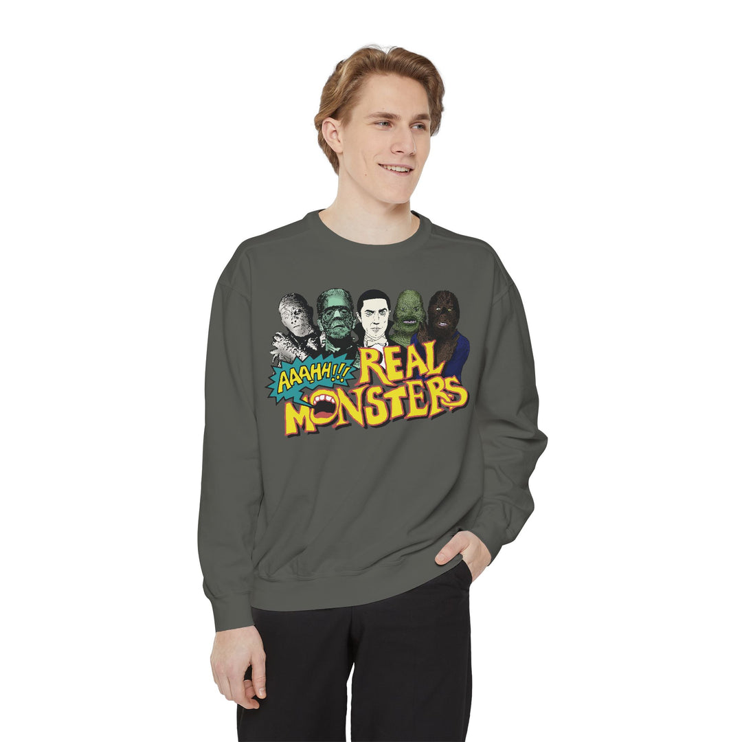 AAH Real Monsters | Adult Sweatshirt | Passive Juice Motel
