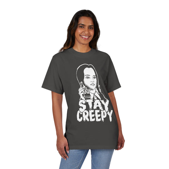 Stay Creepy | Drop Shoulder Oversized Shaka Wear Tee | Passive Juice Motel