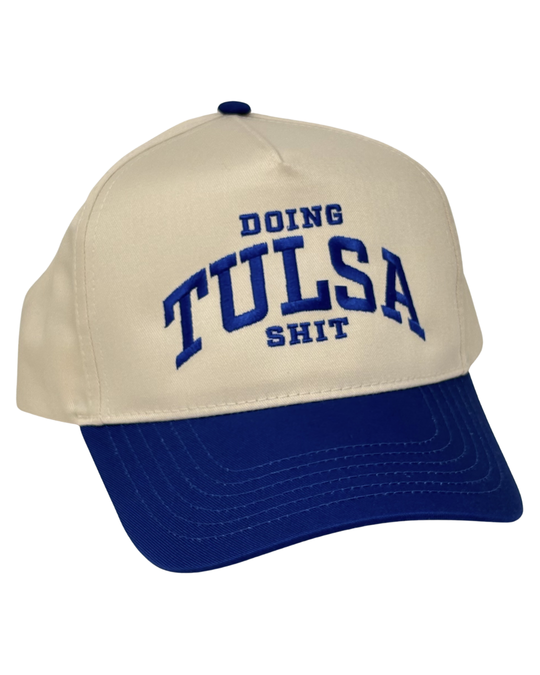 Doing Tulsa Shit Hat Natural/Blue