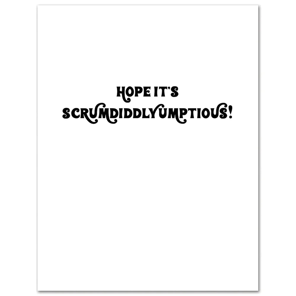 Willy Wonka Birthday Card