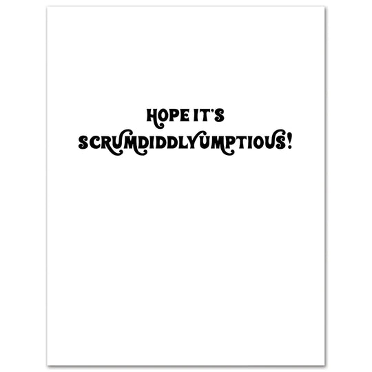 Willy Wonka Birthday Card