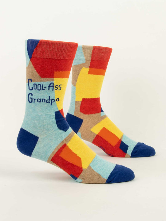 Cool Ass Grandpa Men's Sock