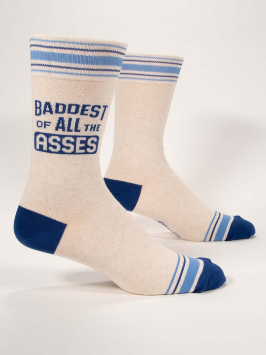 Baddest of Asses Men's Crew Socks