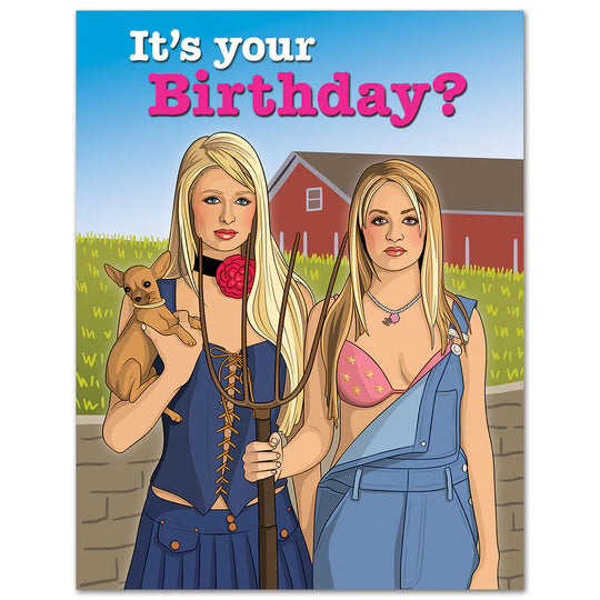 Simple Life That's Hot Birthday Card