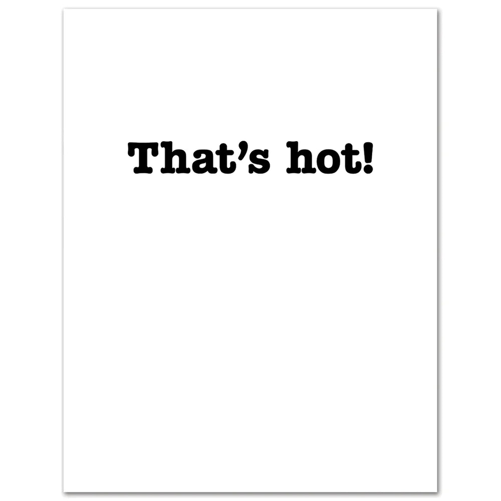 Simple Life That's Hot Birthday Card