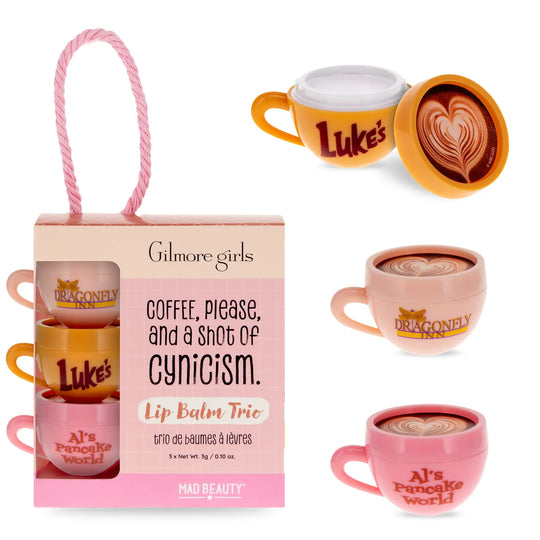 Gilmore Girls Coffee Cup Lip Balm Trio