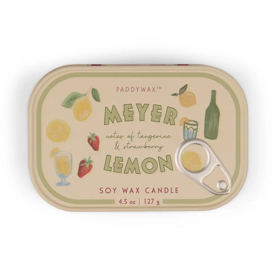 Bistro 4.5 oz Meyer Lemon Candle Tin