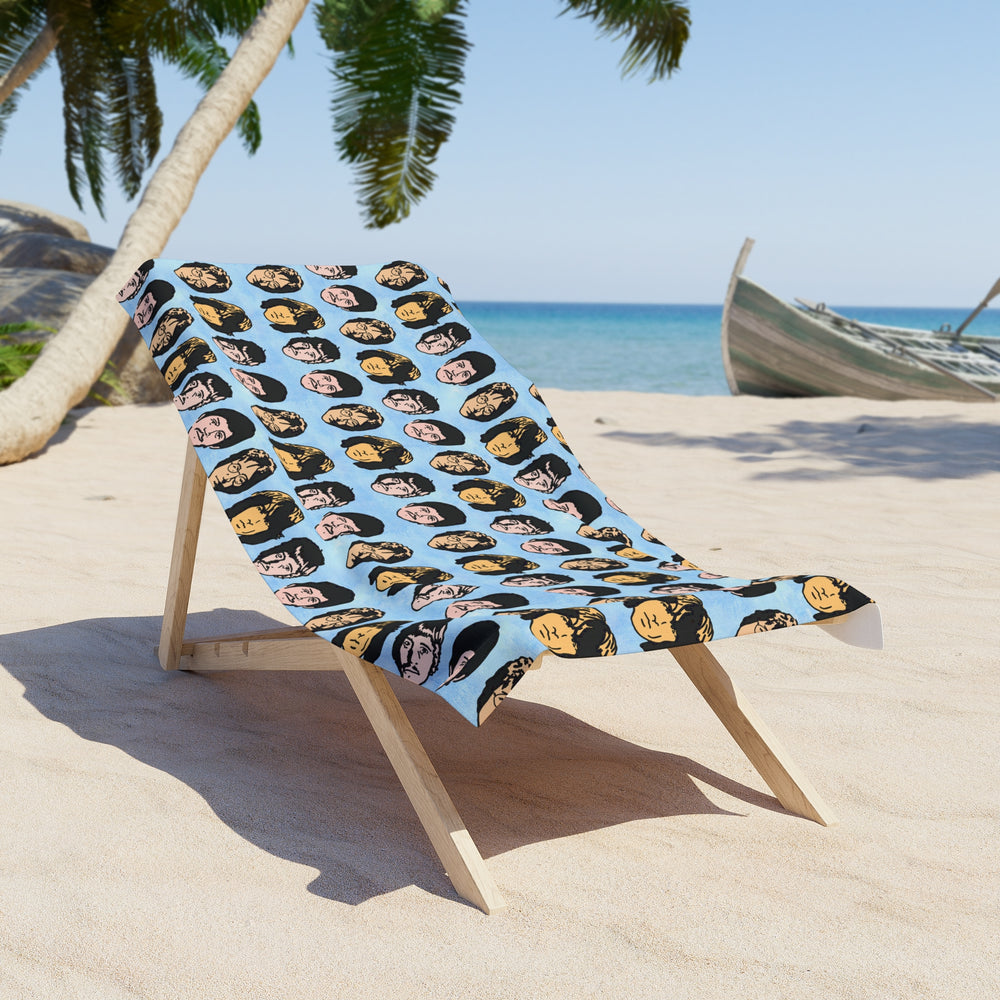 Four Fab Lads Beach Towel