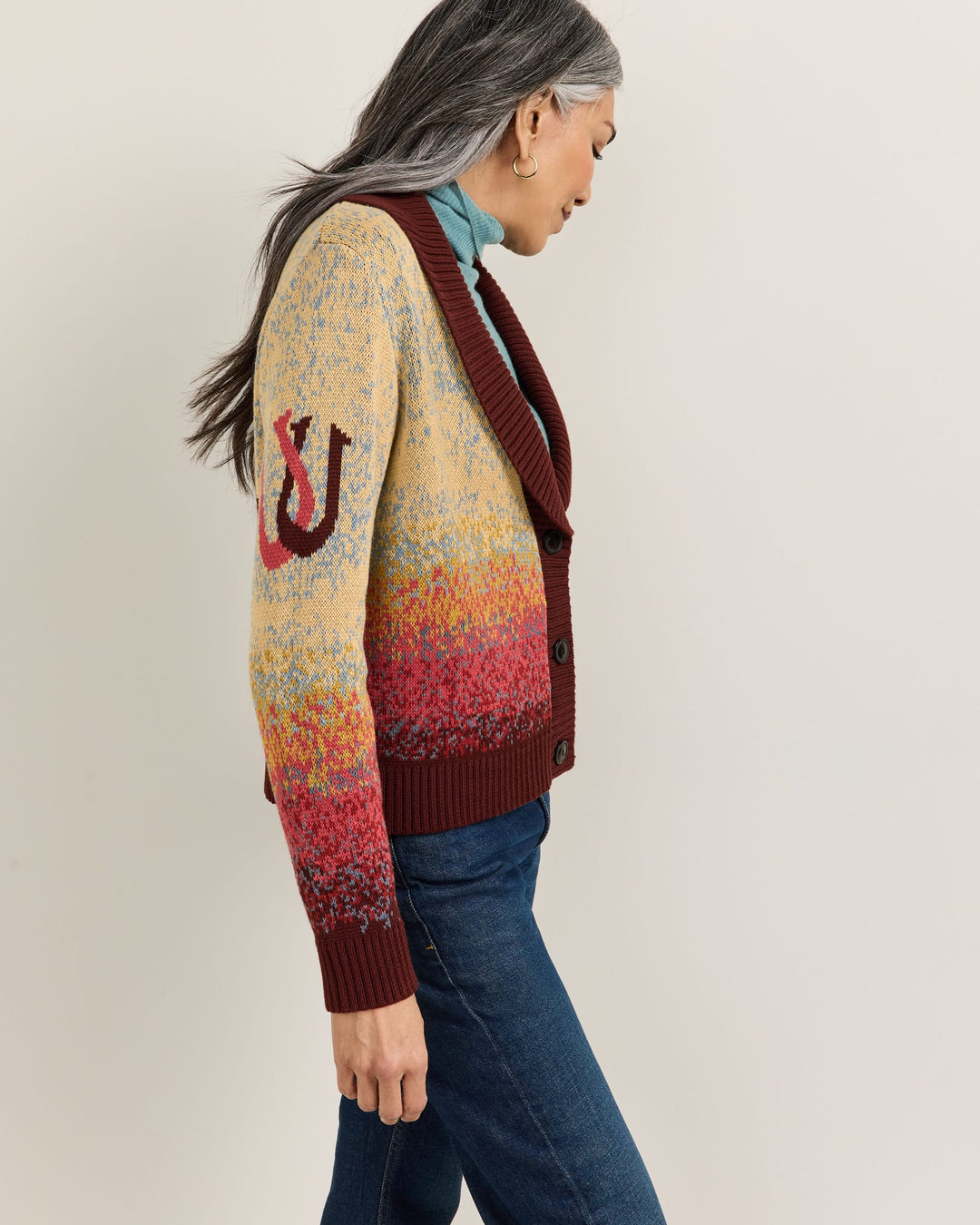 Pendleton - Sunrise Ombre Western Cardigan