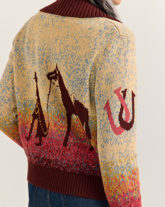 Pendleton - Sunrise Ombre Western Cardigan