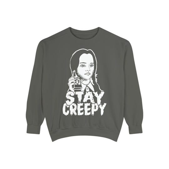 Stay Creepy | Adult Sweatshirt | Passive Juice Motel