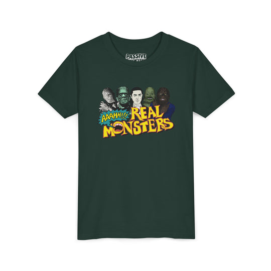 AAH Real Monsters | Youth T-Shirt | Passive Juice Motel