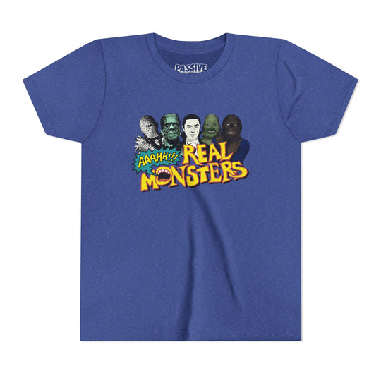 AAH Real Monsters | Youth T-Shirt | Passive Juice Motel