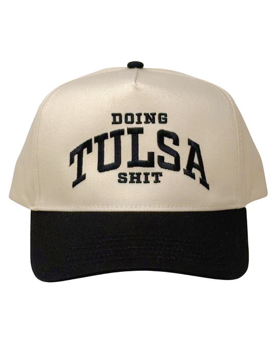 Doing Tulsa Shit Hat Natural/Black