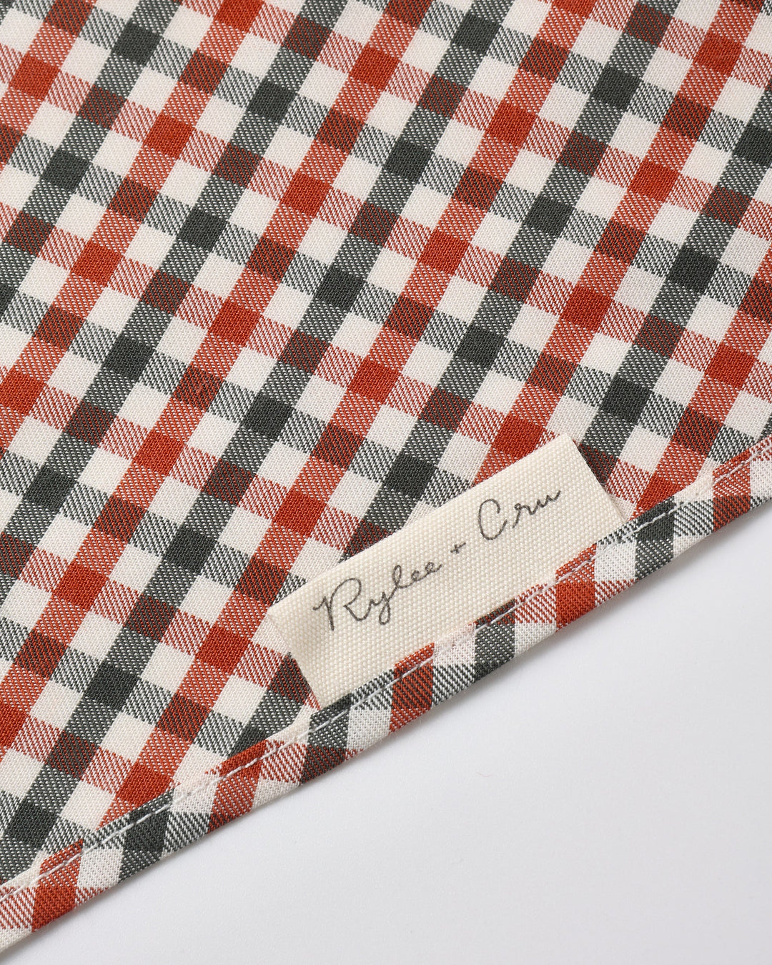 Rylee + Cru - Holiday Gingham Dog Bandana