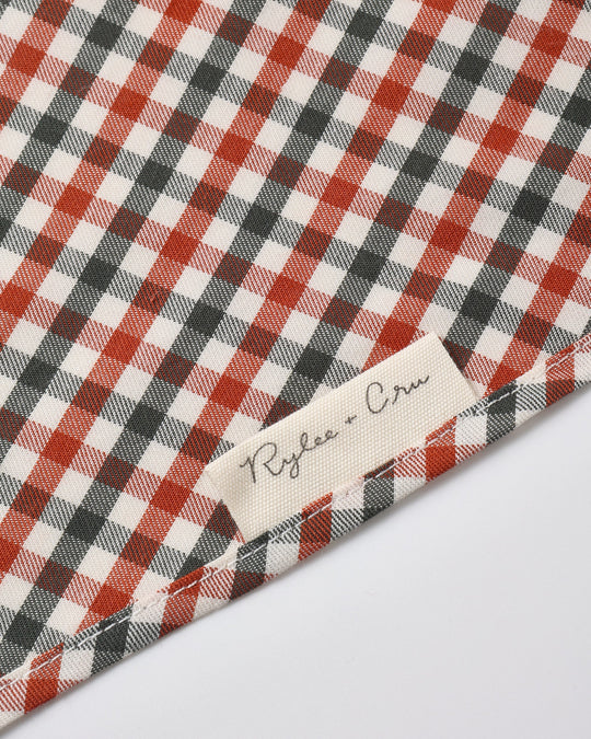 Rylee + Cru - Holiday Gingham Dog Bandana