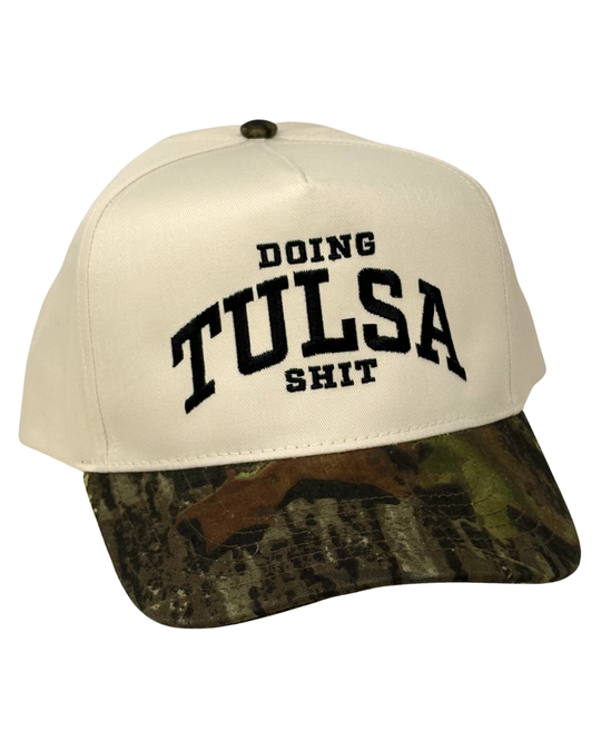 Doing Tulsa Shit Hat Camo/Black