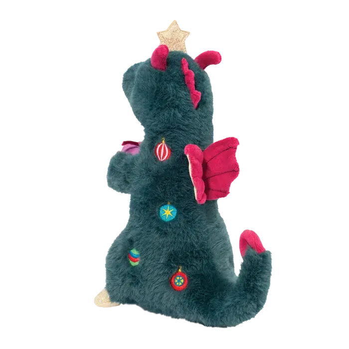 Deck The Dragon Holiday Plush