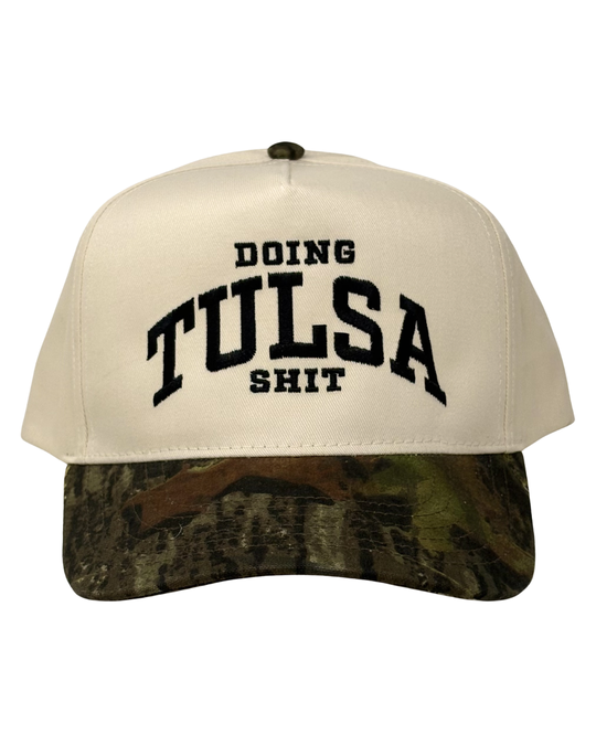 Doing Tulsa Shit Hat Camo/Black