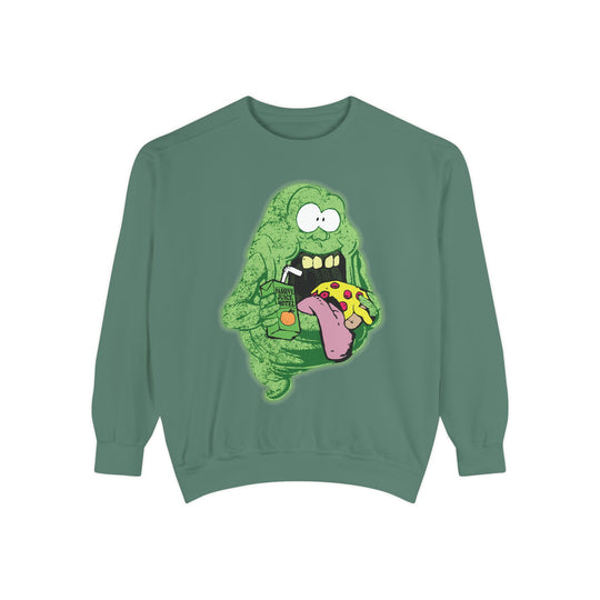 Slimer Adult Sweatshirt | Passive Juice Motel