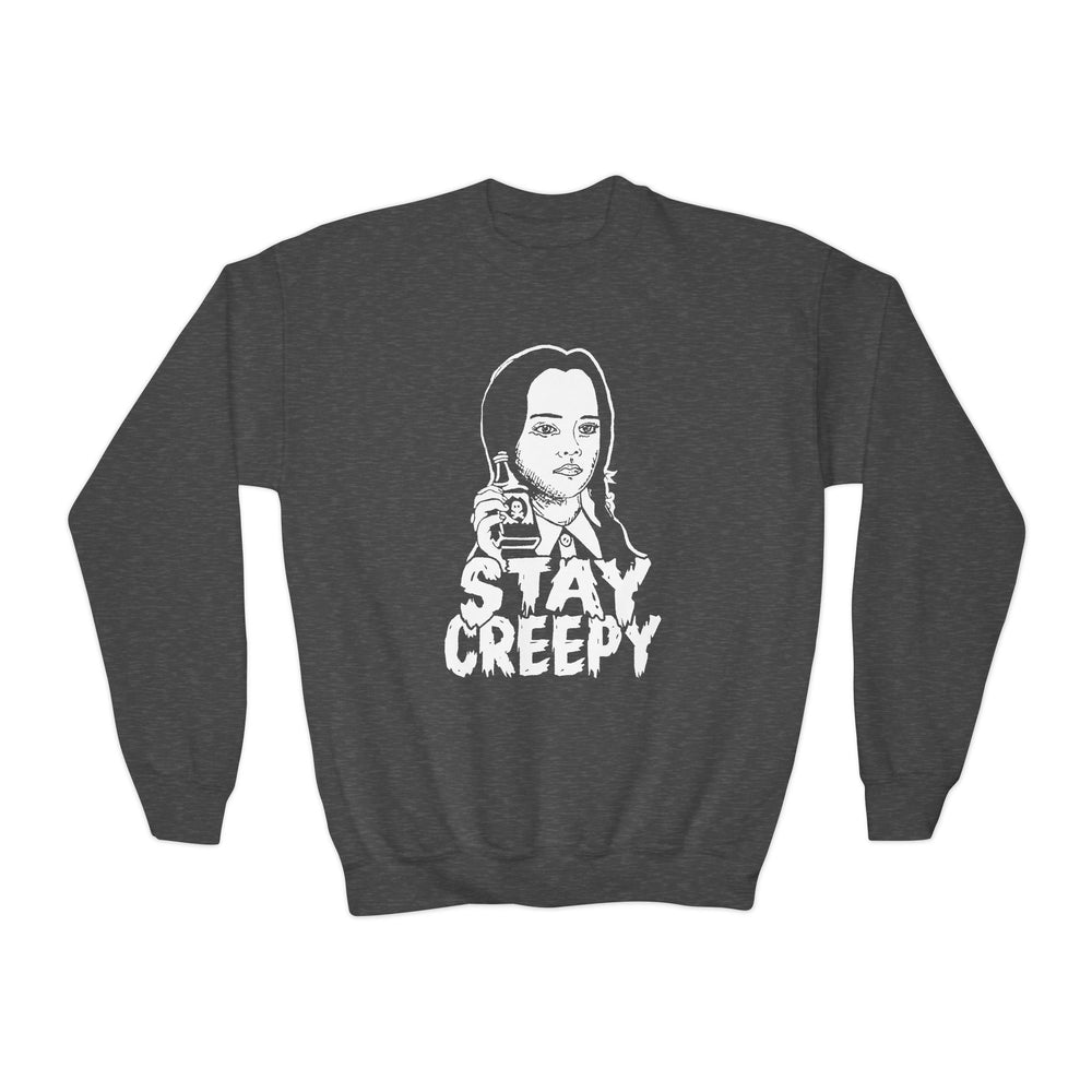 Stay Creepy | Youth Sweatshirt | Passive Juice Motel
