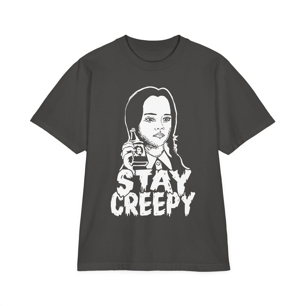 Stay Creepy | Drop Shoulder Oversized Shaka Wear Tee | Passive Juice Motel